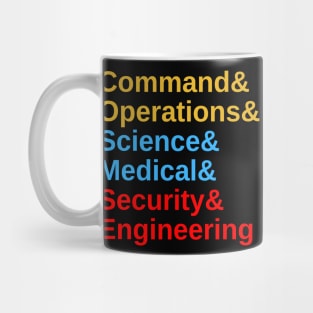 Starfleet Divisions - 2250s Edition Mug